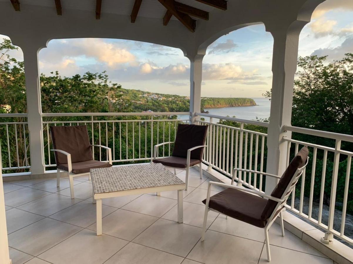 Villa Vue Sur Mer Deshaies Bagian luar foto